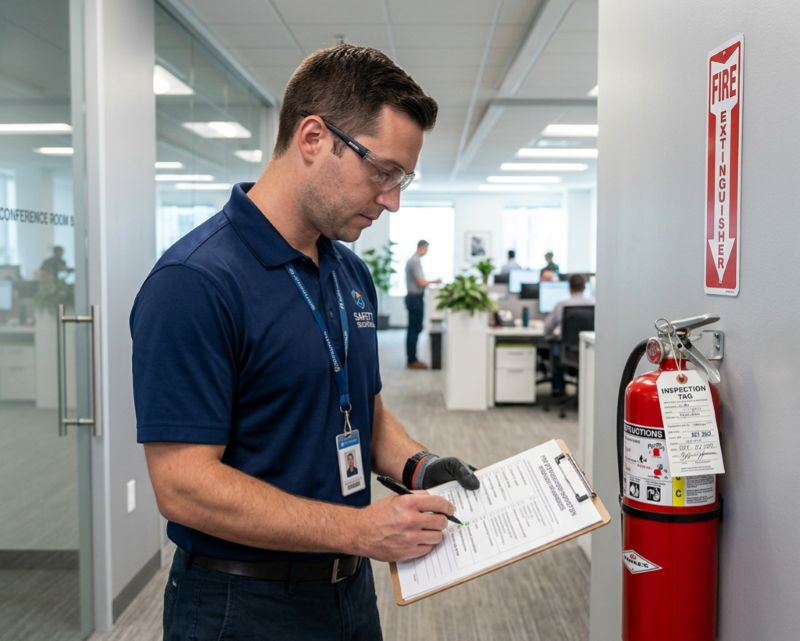 Lista de comprobación para la inspección de extintores en empresas