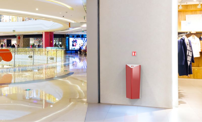 Gli armadietti per estintori di design sono conformi alle norme di sicurezza?