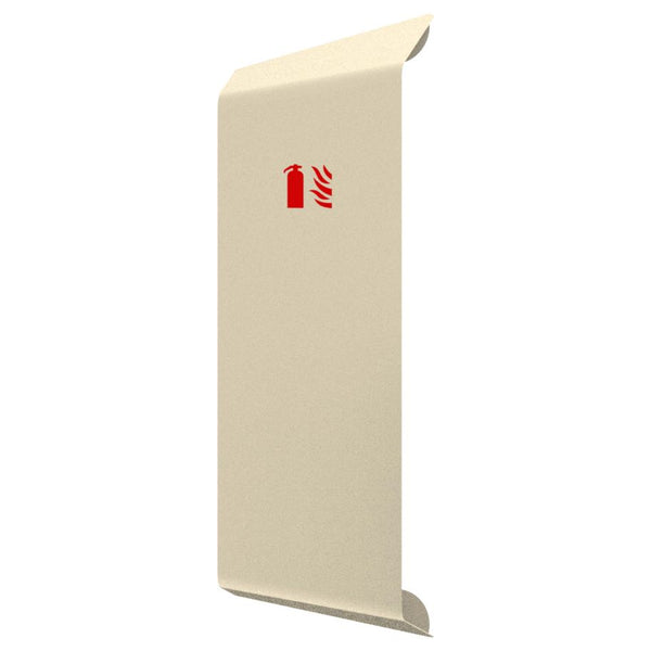 Fire extinguisher cover reverso calcarian beige