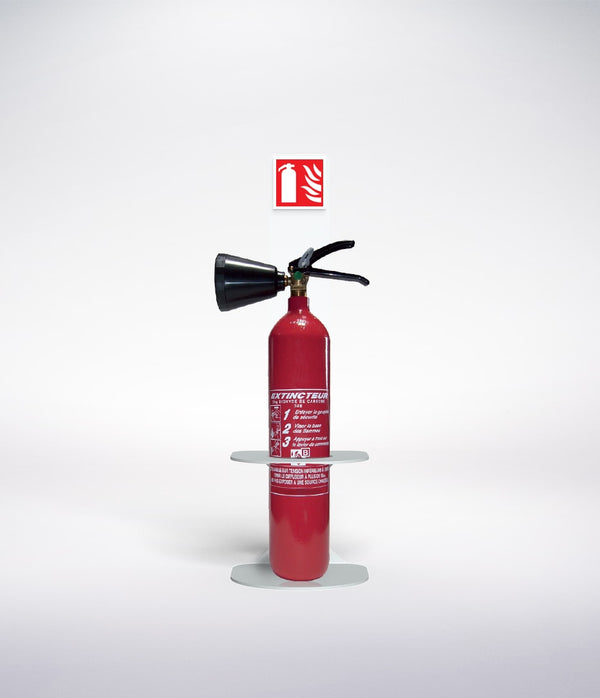 fire extinguisher floor stand