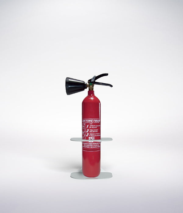 co2 fire extinguisher stand