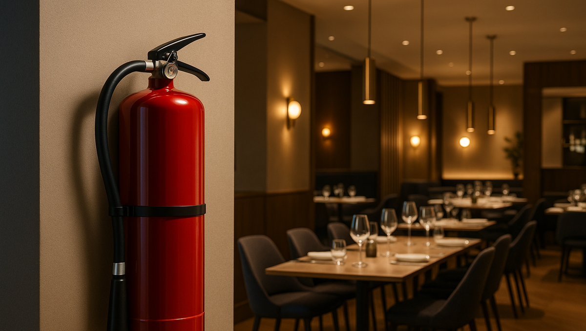 Feuerlöschervorschriften für Restaurants