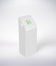 Opus Blanco Caja para Extintor - Armario para extintor de 6L, 6kg o CO2 2kg