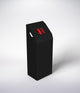 Opus Negro Caja para Extintor - Armario para extintor de 6L, 6kg o CO2 2kg