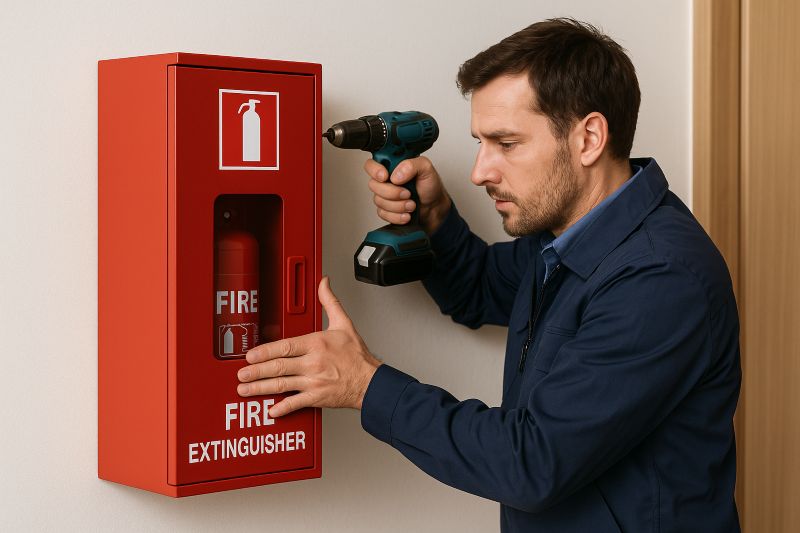 Quanto costa installare cassetta porta estintore?