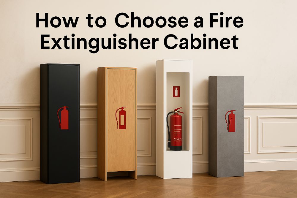 Come scegliere una cassetta porta estintore