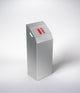 Opus Cassetta Porta Estintore da Parete per 6 litri, 6 kg o CO2 2 kg - Aluminio Spazzolato