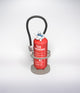 Plot 190mm - Suporte ou suporte cinzento para rato para extintor de incêndio de 6L ou 9L, 6kg ou 9kg